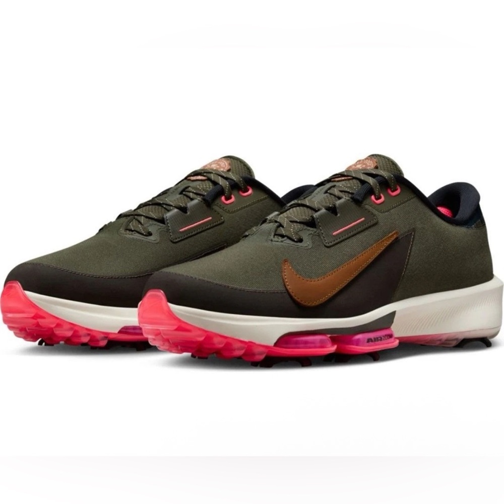Nike Men’s 11.5 Zoom Infinity Tour 2 NRG Golf Shoes Cargo Khaki FQ8319-300.